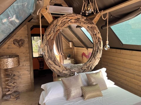 Luxury Tent, Hot Tub | In-room safe, desk, free WiFi