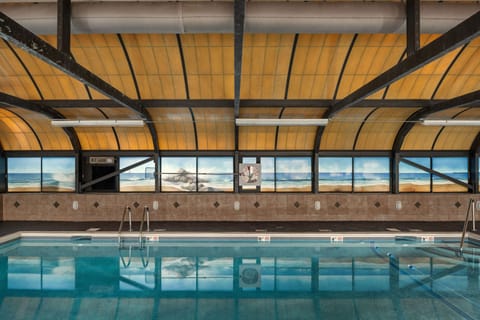 Indoor pool, outdoor pool