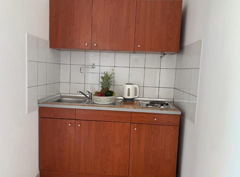 Apartment (Studio Apartment with Balcony) | Private kitchen | Fridge