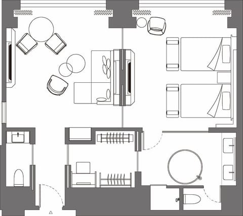 Minibar, in-room safe, blackout drapes, iron/ironing board