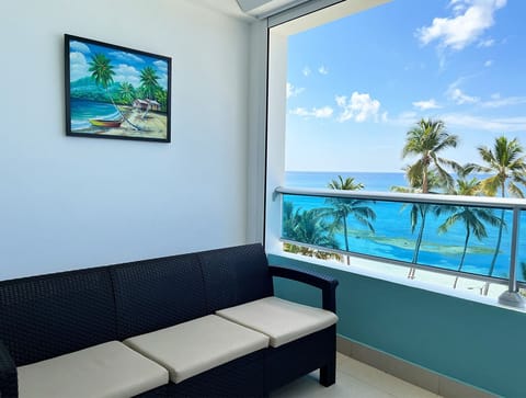 Deluxe Apartment, Sea View | Balcony