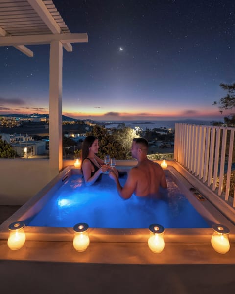 Suite, Sea View with outdoor Jacuzzi | Terrace/patio