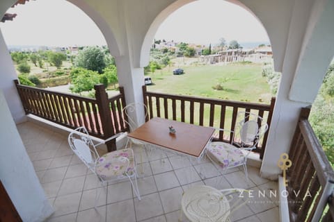 Classic Apartment, Sea View | Terrace/patio