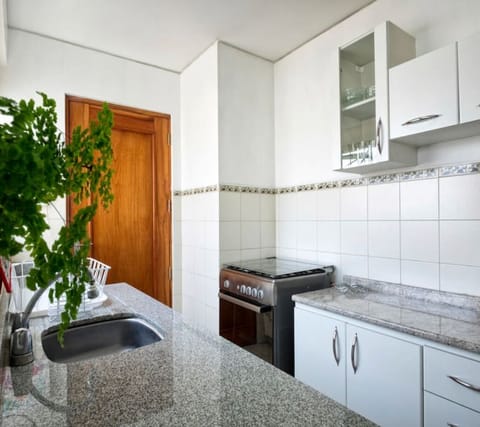 Executive Apartment, 2 Bedrooms, City View | Private kitchen | Full-size fridge, microwave, oven, stovetop