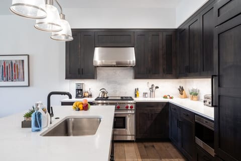 Condo, 2 Bedrooms | Private kitchen | Coffee/tea maker