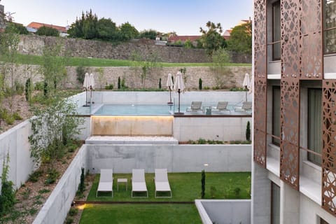 Indoor pool, seasonal outdoor pool