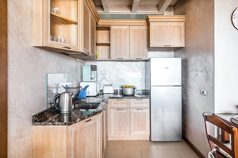 Apartment | Private kitchen | Electric kettle, highchair