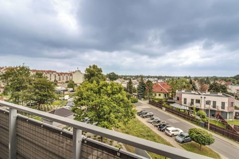 Comfort Studio, Kitchenette | Balcony view