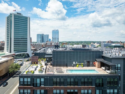 Seasonal outdoor pool