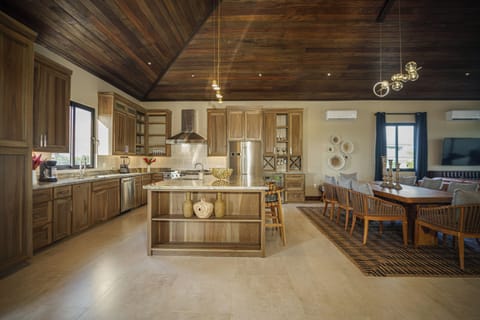 4 Bedroom; 4 full Bath; 2 Powder Room Oceanfront Villa w/plunge pool | Private kitchen | Coffee/tea maker, highchair