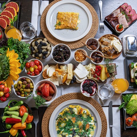 Free daily local cuisine breakfast