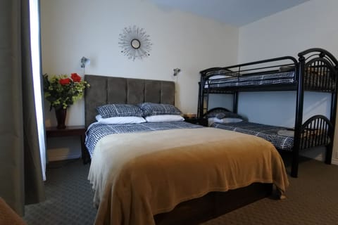 Quadruple Room, Multiple Beds, Refrigerator | Premium bedding, desk, iron/ironing board, free WiFi