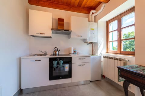 House, Patio, Garden View | Private kitchen | Fridge, oven, stovetop, coffee/tea maker