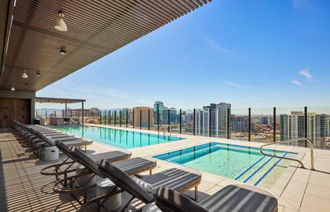 Rooftop pool