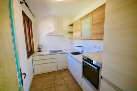 Apartment, Sea View | Private kitchen | Fridge, oven, stovetop, dishwasher