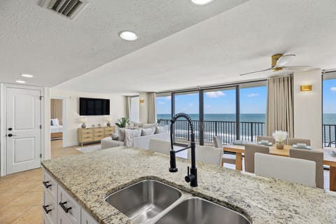 "High Tides" - 2 Bedroom 2 Bath Beachfront Condo | Private kitchen | Microwave, toaster