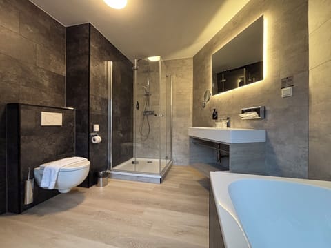 Superior Room | Bathroom | Free toiletries, hair dryer, towels