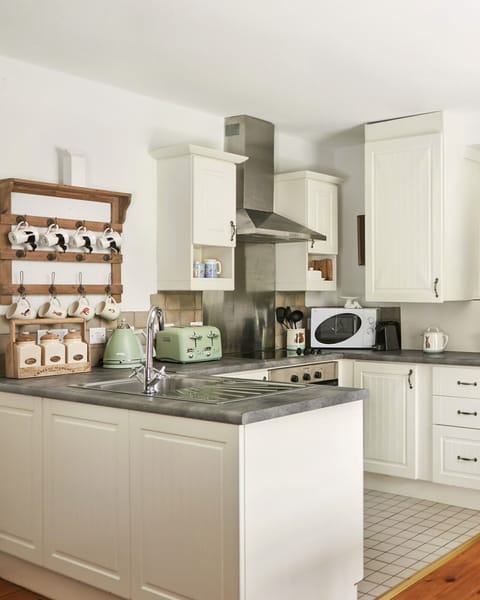 Microwave, electric kettle, highchair