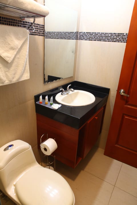 Suite | Bathroom | Towels, soap, shampoo, toilet paper