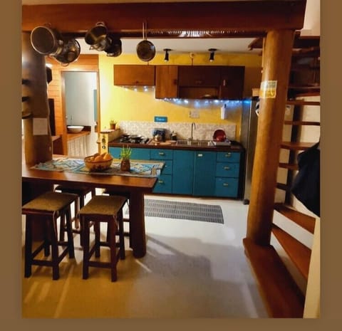 Design Bungalow, 1 Bedroom, Terrace, Mountain View (Eco chalé) | Private kitchen