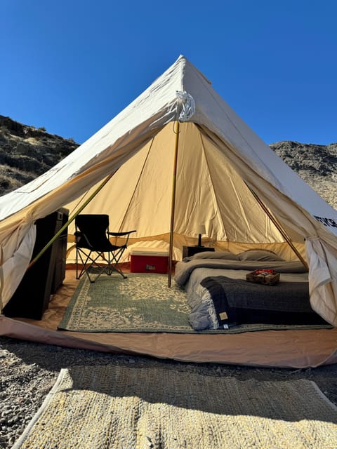 Luxury Tent, Mountain View | Premium bedding, memory foam beds, WiFi, bed sheets