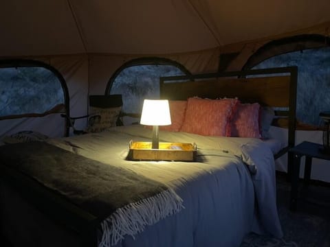 Luxury Tent, Mountain View | Premium bedding, memory foam beds, WiFi, bed sheets