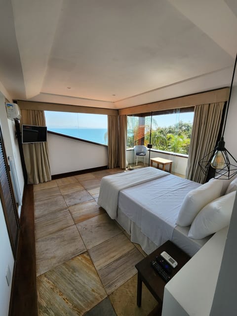 Double Room, 1 Double Bed, Patio, Sea View | Hypo-allergenic bedding, minibar, in-room safe, individually decorated