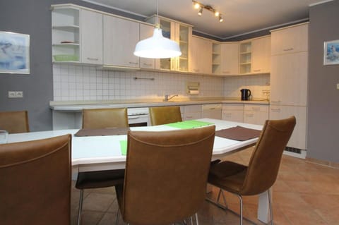 Apartment | Private kitchen | Electric kettle, toaster, highchair