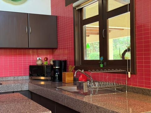 Family Cabin, Mountain View | Private kitchen | Full-size fridge, microwave, dishwasher, blender