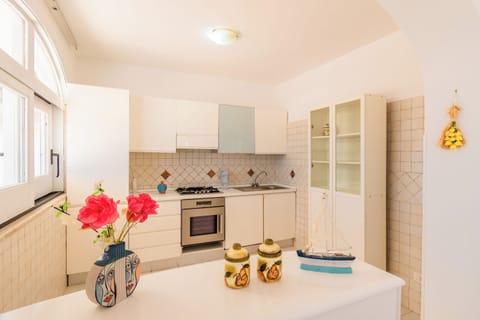 Family Villa, 2 Bedrooms, 2 Bathrooms (La Terrazza Sul Mare Di Ischia) | Private kitchen | Fridge, oven, stovetop, dishwasher