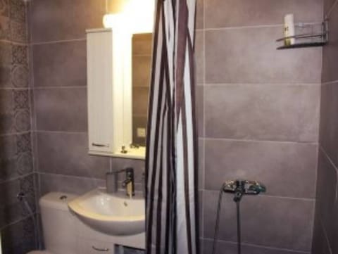 Apartment, 1 Bedroom, City View | Bathroom shower