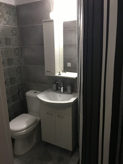 Apartment, 1 Bedroom, City View | Bathroom amenities