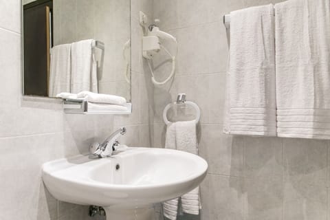 Free toiletries, hair dryer, towels, soap