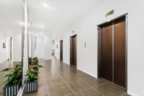 Interior entrance