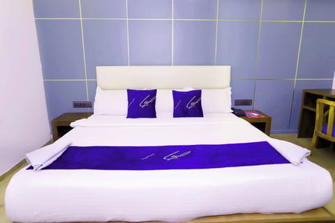 Standard Double Room, City View | Premium bedding, bed sheets