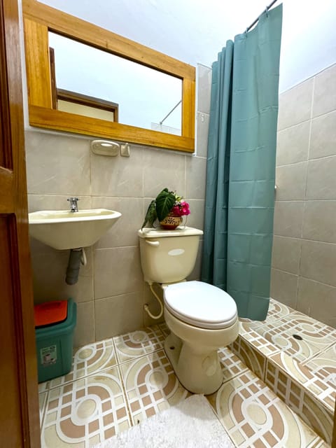 Standard Double Room, Garden View | Bathroom | Free toiletries, soap, shampoo, toilet paper