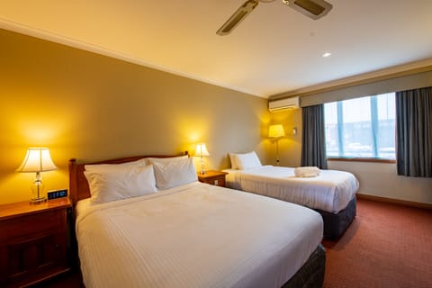 Deluxe Twin Room | Minibar, desk, iron/ironing board, rollaway beds