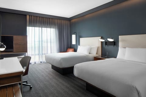 Standard Room, 2 Queen Beds | Premium bedding, individually furnished, desk, laptop workspace