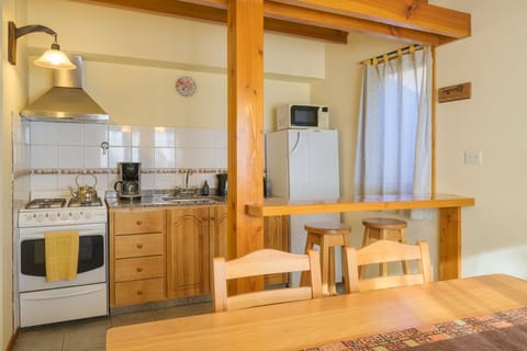 Cabin, 2 Bedrooms | Private kitchen | Full-size fridge, microwave, oven, stovetop