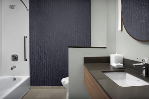 Free toiletries, hair dryer, towels, soap