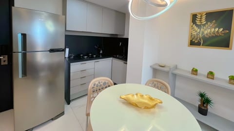 Apartment | Private kitchen | Mini-fridge, microwave, cookware/dishes/utensils