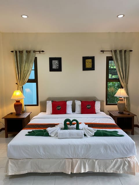 Family Double Room, 2 Bedrooms, Garden View | Free WiFi