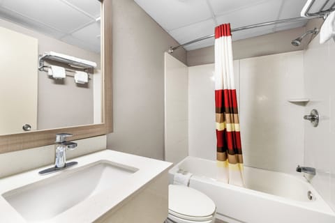 Free toiletries, hair dryer, towels, soap