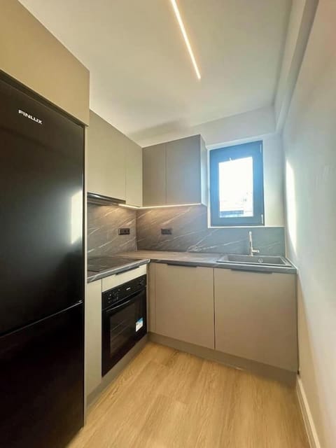 Comfort Apartment, Private Bathroom, Overwater | Private kitchen | Full-size fridge, stovetop, dishwasher, cookware/dishes/utensils