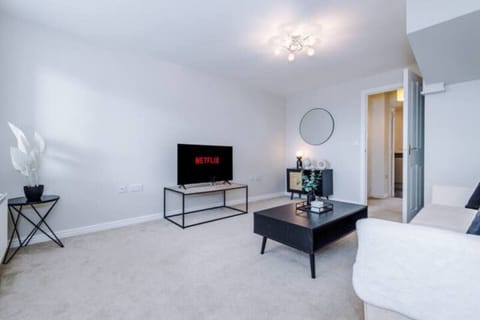 32-inch LED TV with cable channels, Netflix, streaming services