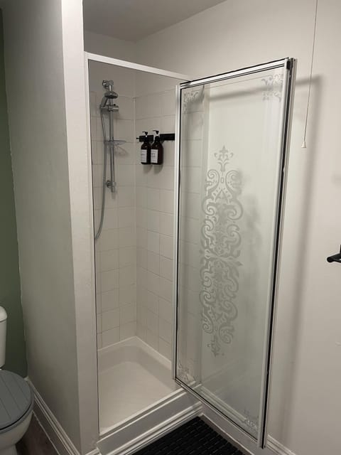 Apartment | Bathroom | Shower, free toiletries, hair dryer, towels