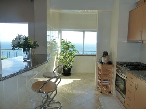 Apartment, Balcony, Sea View | Private kitchen | Electric kettle, toaster