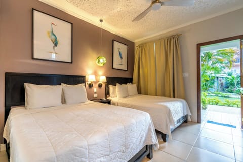 Standard Room, 2 Double Beds (2 Adults only) | In-room safe, iron/ironing board, free WiFi, bed sheets