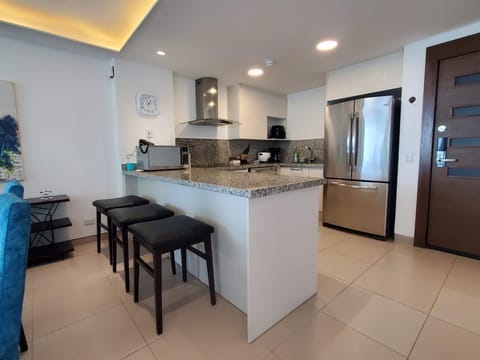 Classic Apartment, Ocean View | Private kitchen | Microwave, coffee/tea maker, toaster, rice cooker