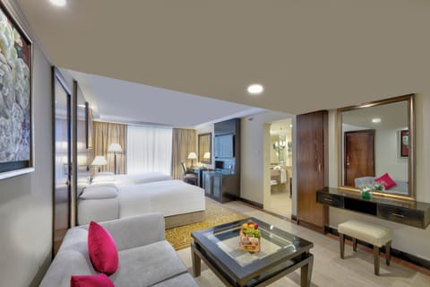 Deluxe Room, 2 Twin Beds | Minibar, in-room safe, iron/ironing board, free WiFi